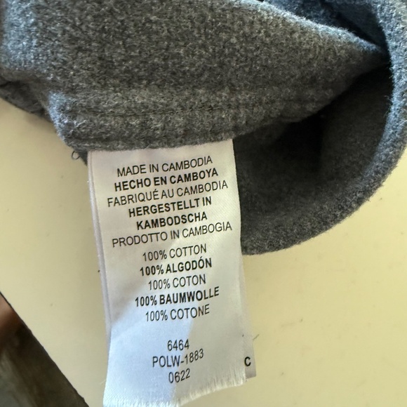 Legendary Whitetails Buck Camp Gray Button Up Flannel Mens Large Tall LT - Picture 8 of 8